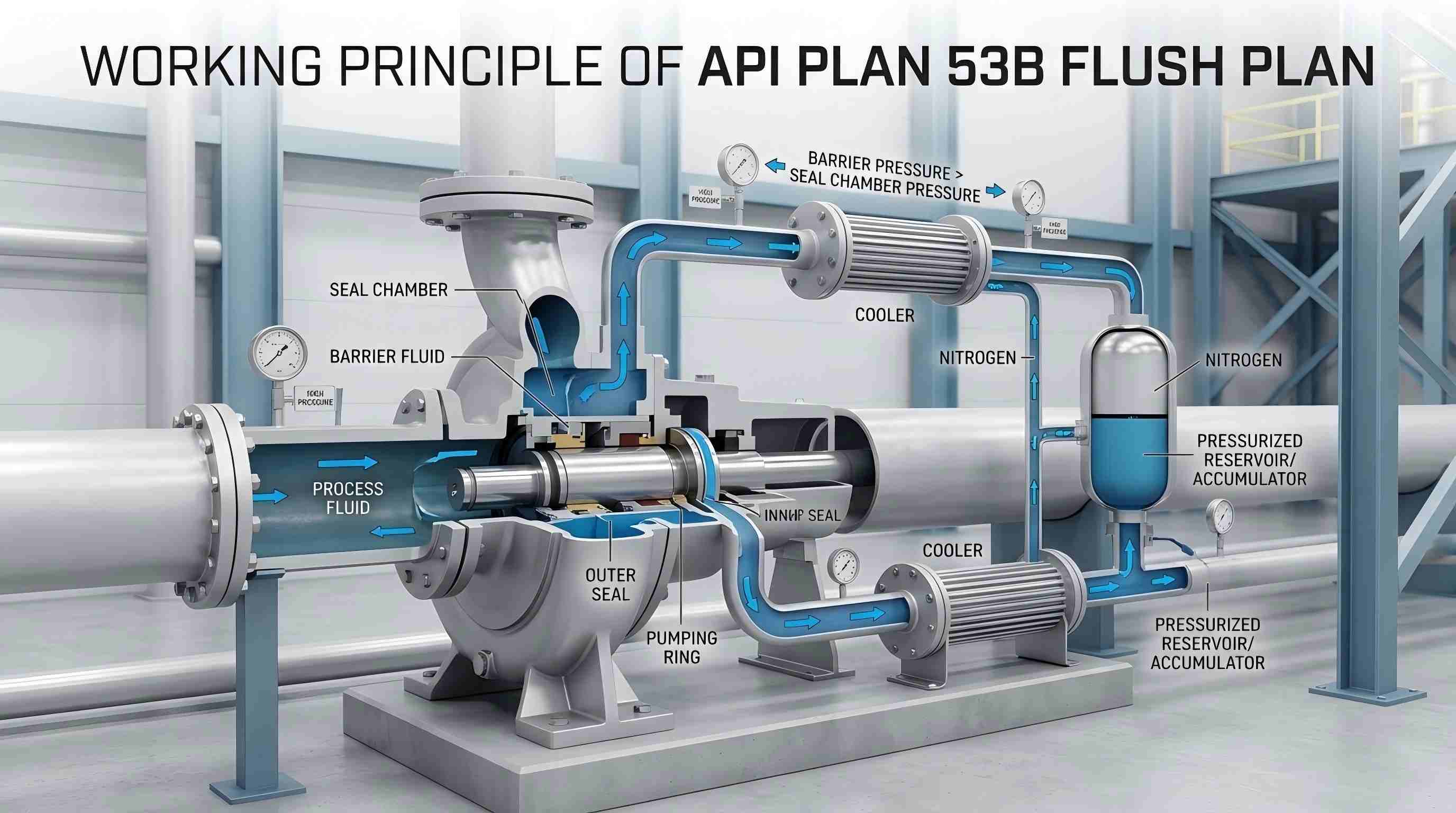اصل کار API PLAN 53B Flush Plan