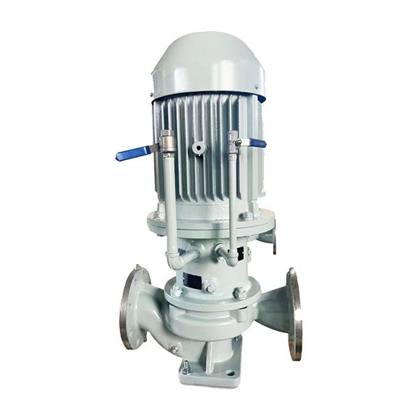 Install the centrifugal pump vertically 